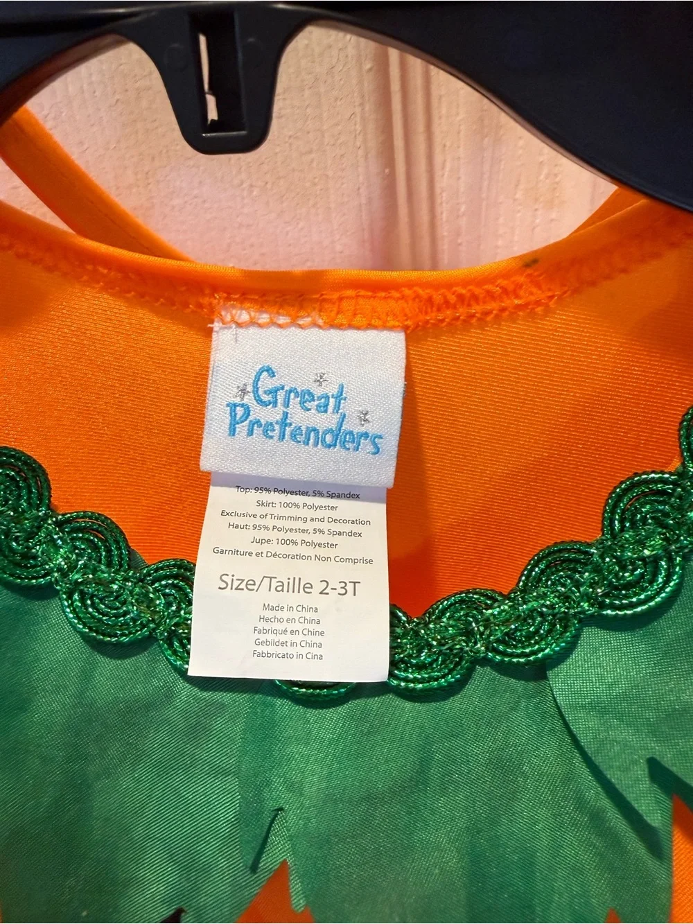 Great Pretenders playful orange
